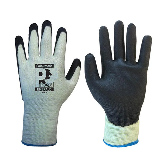 PRED13 ANTI CUT EMERALD LEVEL C SAFETY WORK GLOVE