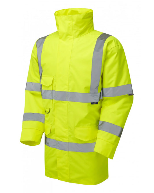 LEO TAWSTOCK ISO 20471 Class 3 Anorak Yellow Jacket