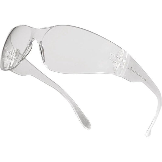 DELTAPLUS BRAVA2 CLEAR SAFETY SPEC POLYCARBONATE GLASSES