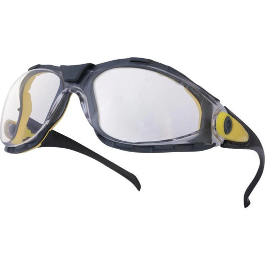 DELTAPLUS PACAYA CLEAR SAFETY FOAM PROTECTION SPEC GLASSES