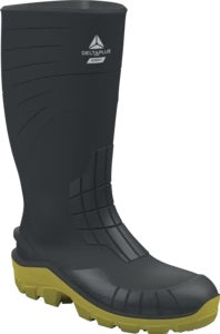 DELTAPLUS AEROBUILD S5 CI FO SR SAFETY WELLINGTON BOOT GREY-YELLOW